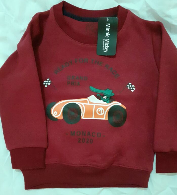 Monaco Racing Car  print Sweat Shirt