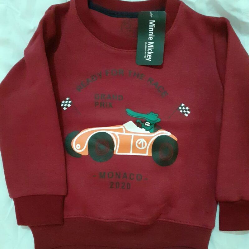 Monaco Racing Car  print Sweat Shirt