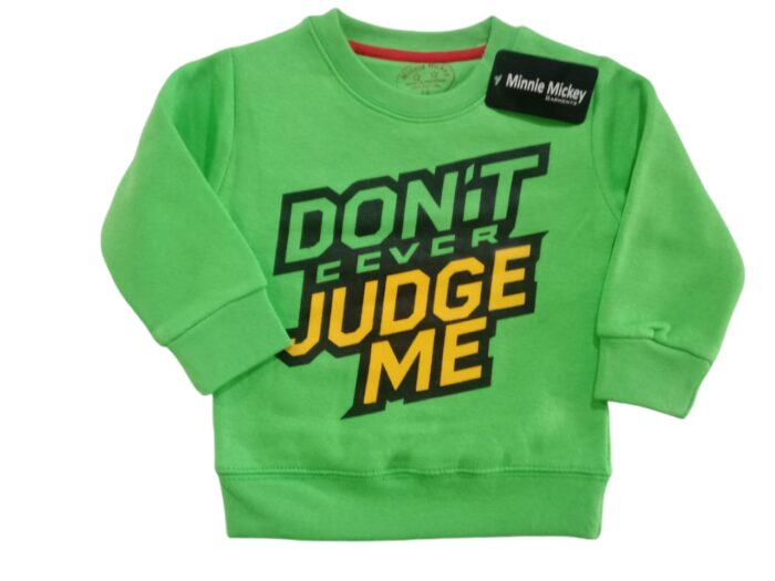 Don't Ever Judge Me Print Shirt