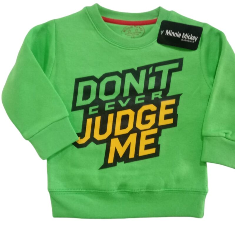 Don't Ever Judge Me Print Shirt