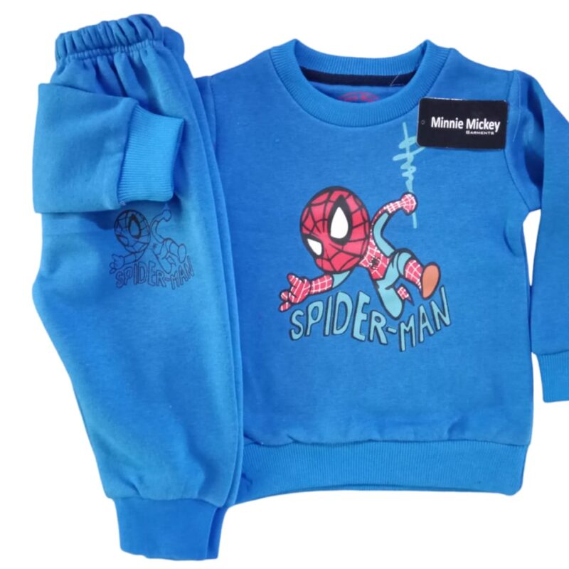 Blue Spider Man Track Suit