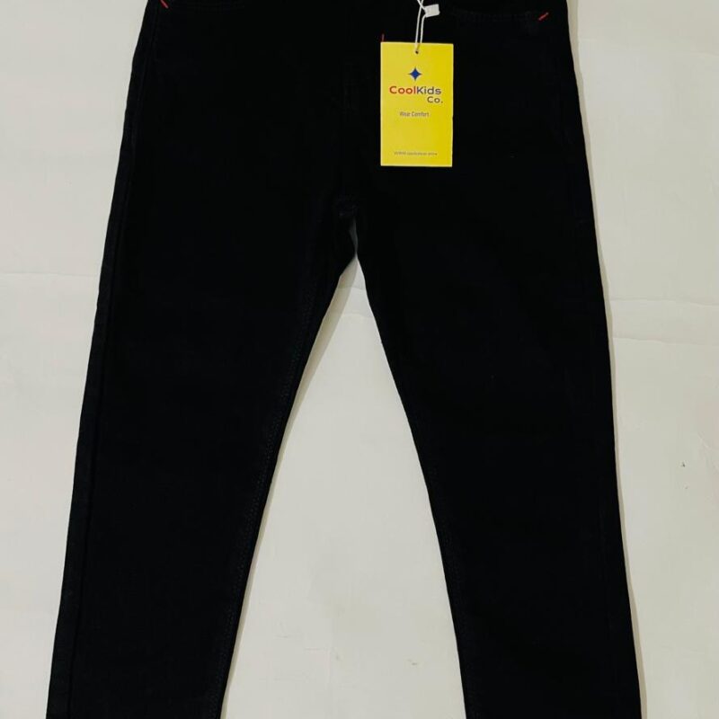 Reglar Fit Black  jeans